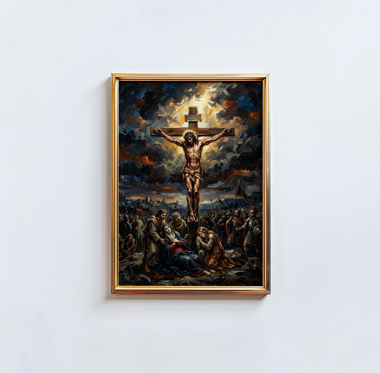 The Crucifixion - Digital Print | High Resolution | Instant Access | Easy Download