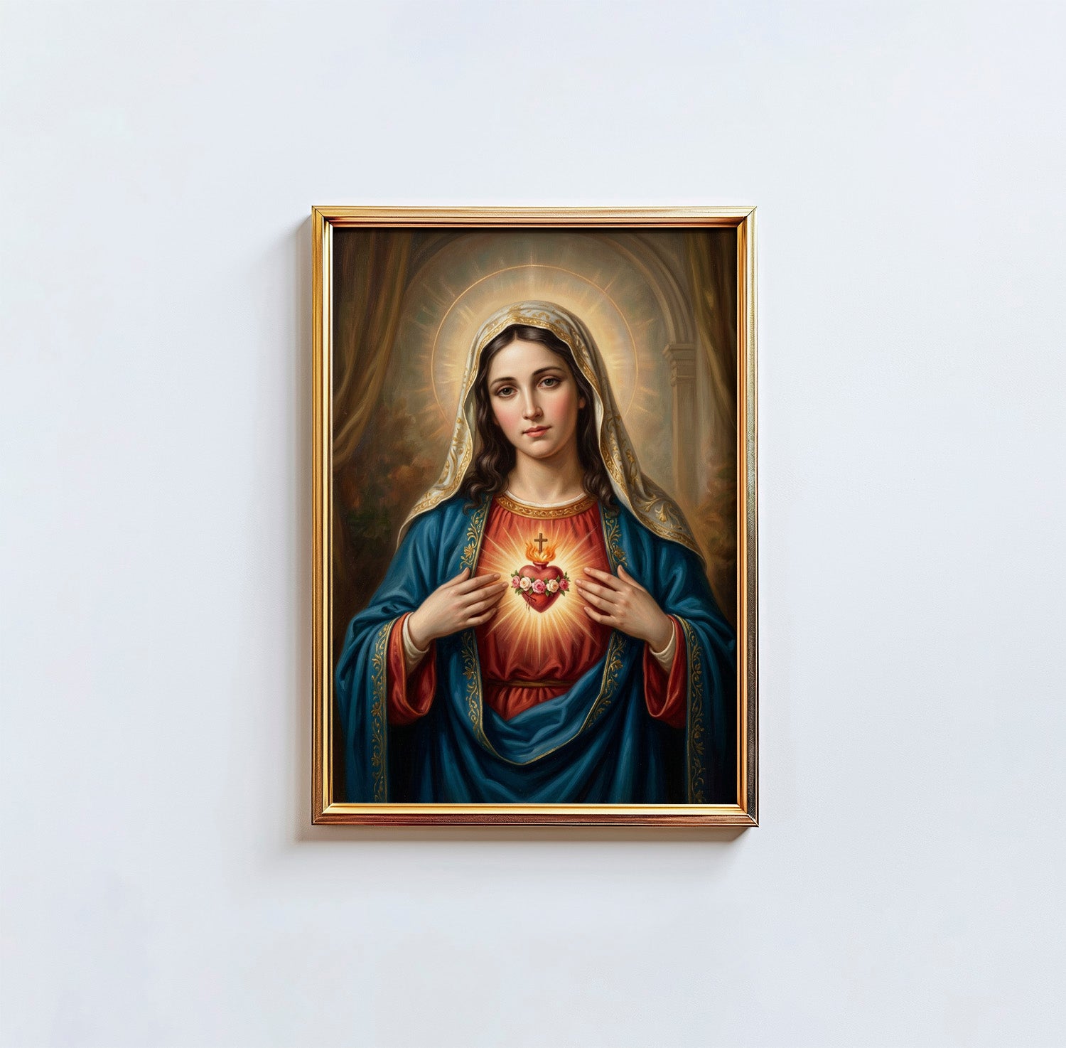 The Immaculate Heart Of Mary - Digital Print | High Resolution | Instant Access | Easy Download