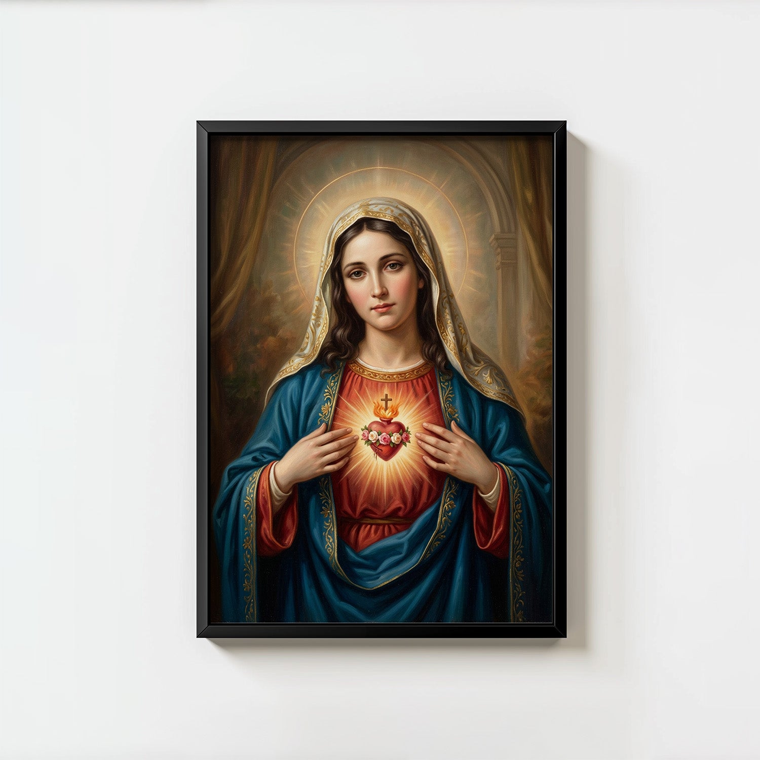 The Immaculate Heart Of Mary - Digital Print | High Resolution | Instant Access | Easy Download
