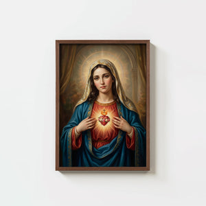 The Immaculate Heart Of Mary - Digital Print | High Resolution | Instant Access | Easy Download