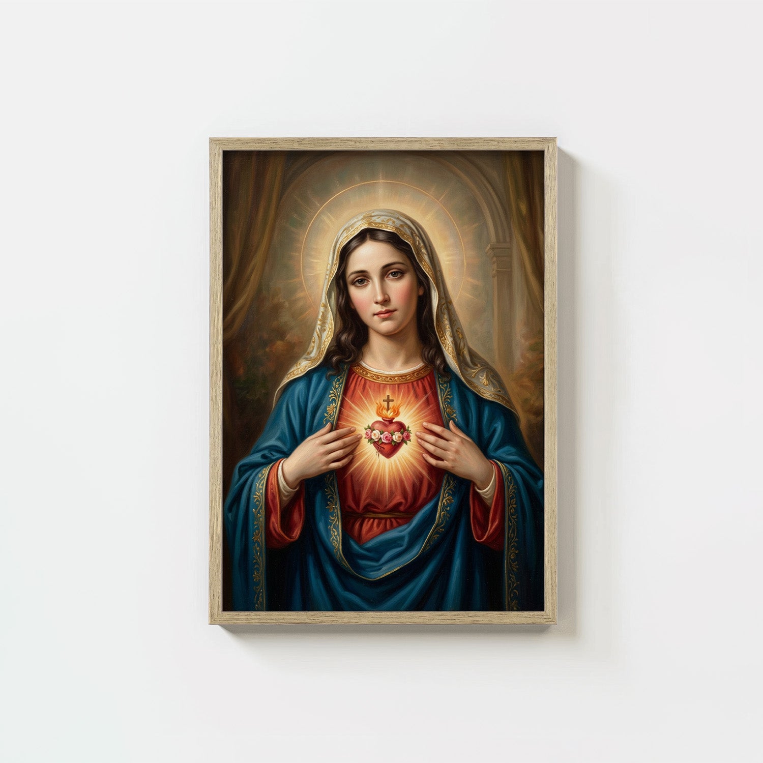 The Immaculate Heart Of Mary - Digital Print | High Resolution | Instant Access | Easy Download