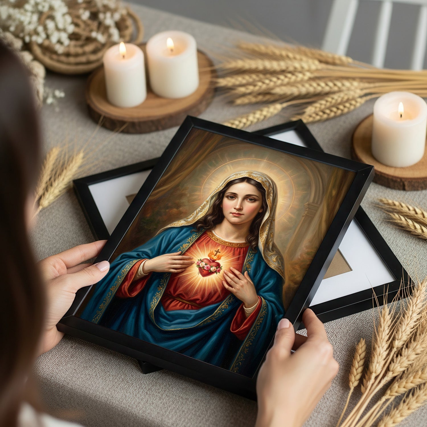 The Immaculate Heart Of Mary - Digital Print | High Resolution | Instant Access | Easy Download