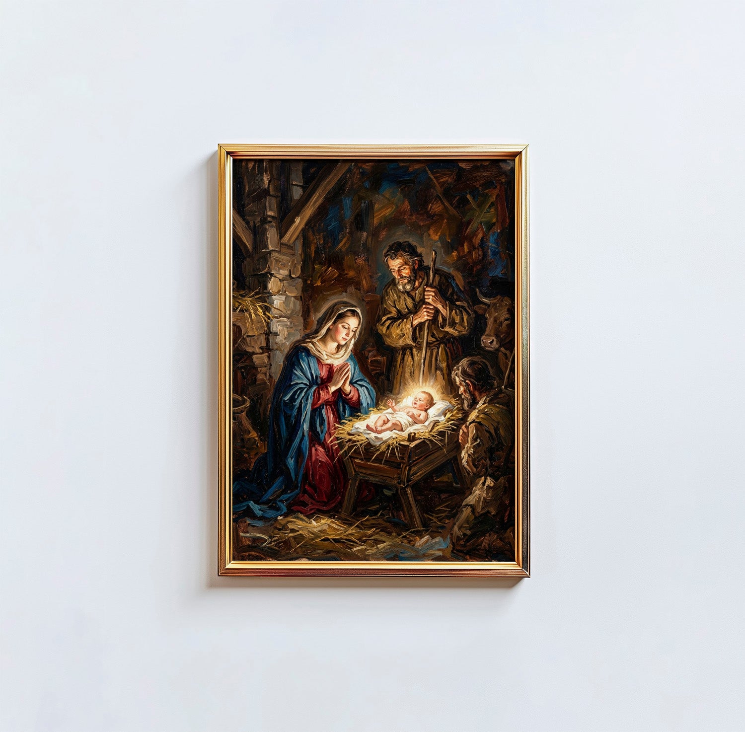 The Nativity - Digital Print | High Resolution | Instant Access | Easy Download