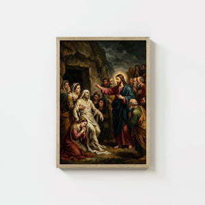 The Raising Of Lazarus - Digital Print | High Resolution | Instant Access | Easy Download