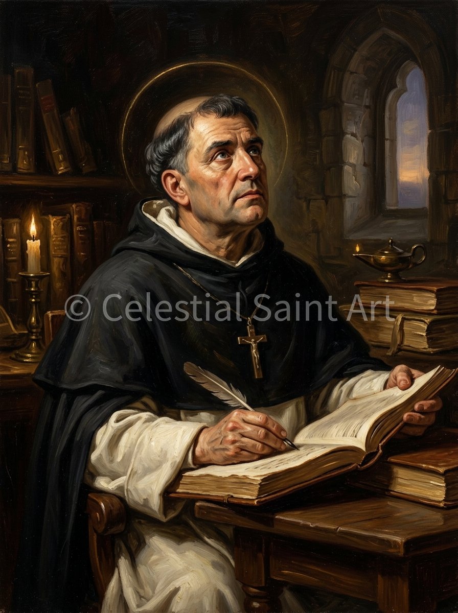 Thomas Aquinas - Digital Print | High Resolution | Instant Access | Easy Download
