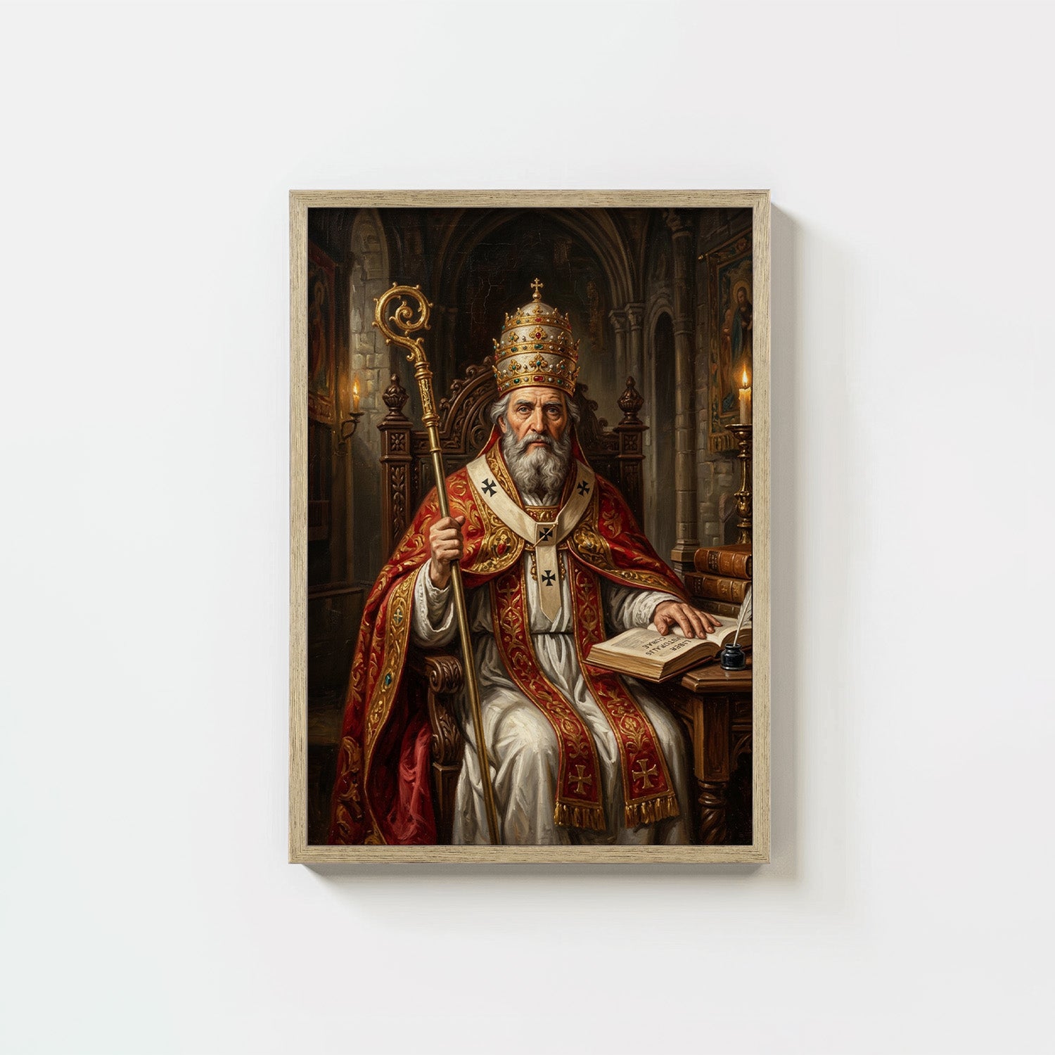 St. Gregory the Great - Digital Print | High Resolution | Instant Access | Easy Download
