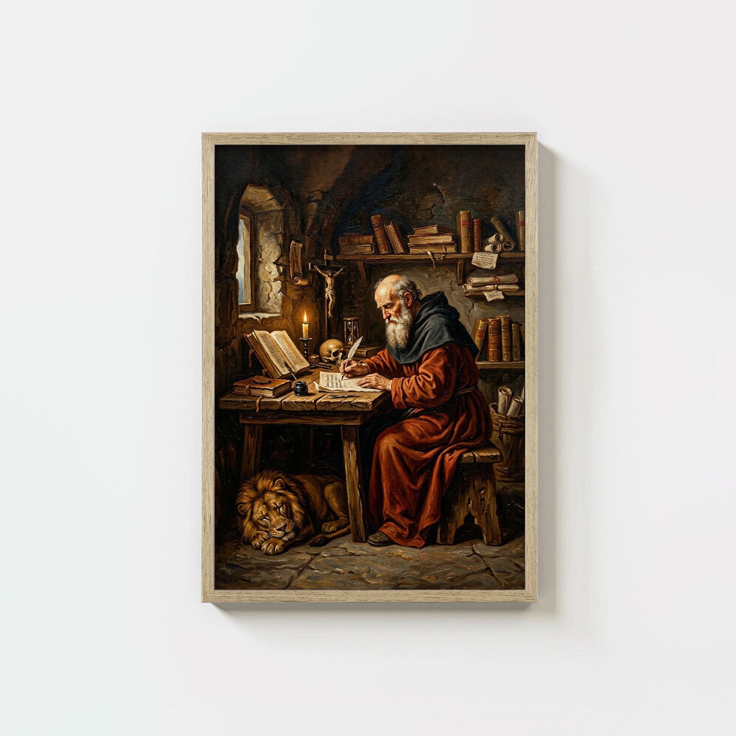 St. Jerome - Digital Print | High Resolution | Instant Access | Easy Download