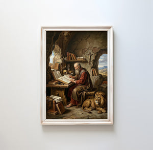 St. Jerome - Digital Print | High Resolution | Instant Access | Easy Download