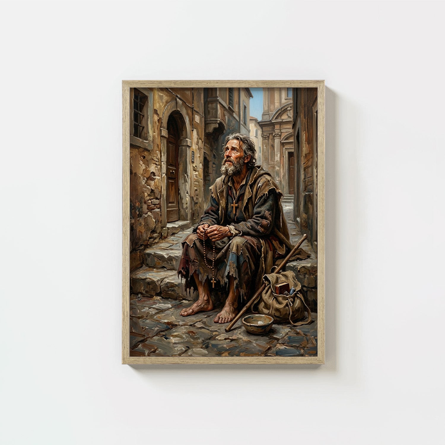 St. Benedict Joseph - Digital Print | High Resolution | Instant Access | Easy Download
