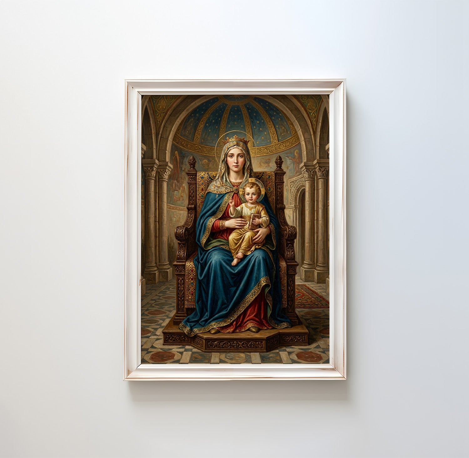 Our Lady Seat of Wisdom - Digital Print | High Resolution | Instant Access | Easy Download