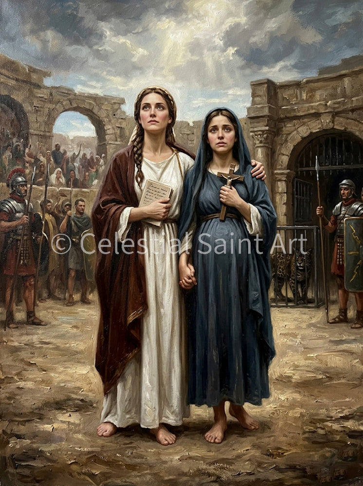 Sts. Perpetua and Felicity - Digital Print | High Resolution | Instant Access | Easy Download
