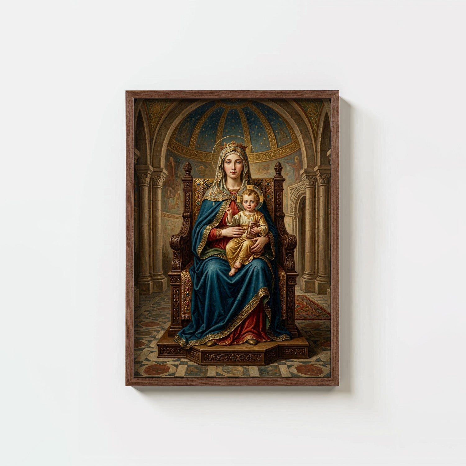 Our Lady Seat of Wisdom - Digital Print | High Resolution | Instant Access | Easy Download