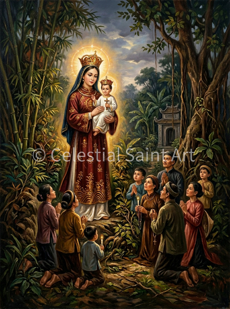 Our Lady of La Vang - Digital Print | High Resolution | Instant Access | Easy Download
