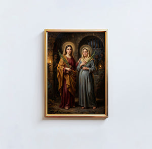 Sts. Perpetua and Felicity - Digital Print | High Resolution | Instant Access | Easy Download
