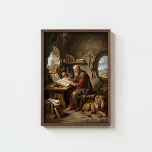 St. Jerome - Digital Print | High Resolution | Instant Access | Easy Download