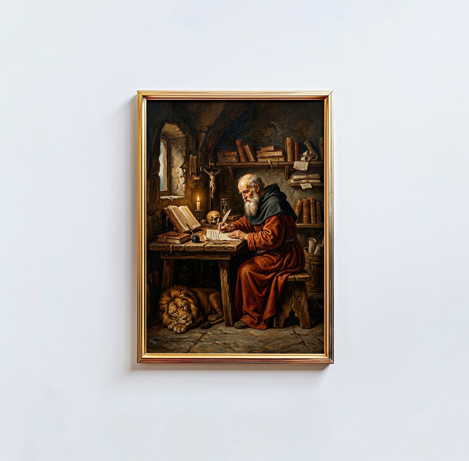 St. Jerome - Digital Print | High Resolution | Instant Access | Easy Download
