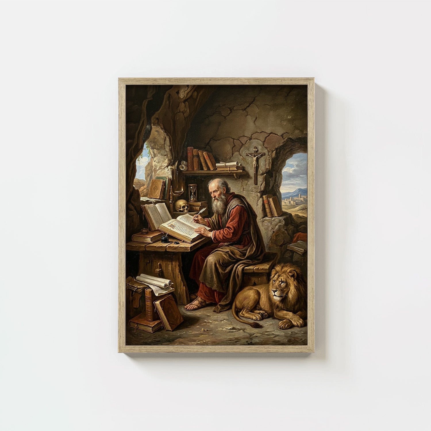 St. Jerome - Digital Print | High Resolution | Instant Access | Easy Download