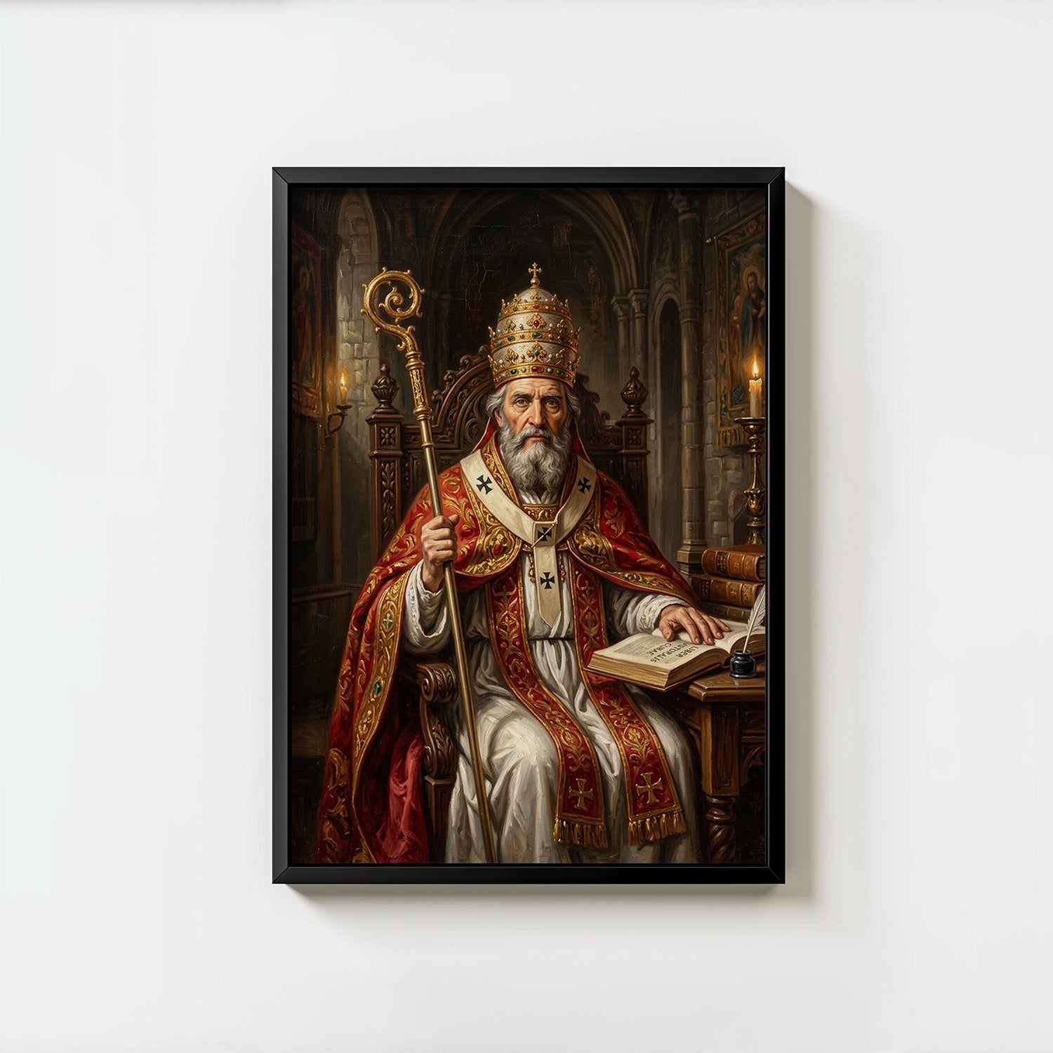 St. Gregory the Great - Digital Print | High Resolution | Instant Access | Easy Download