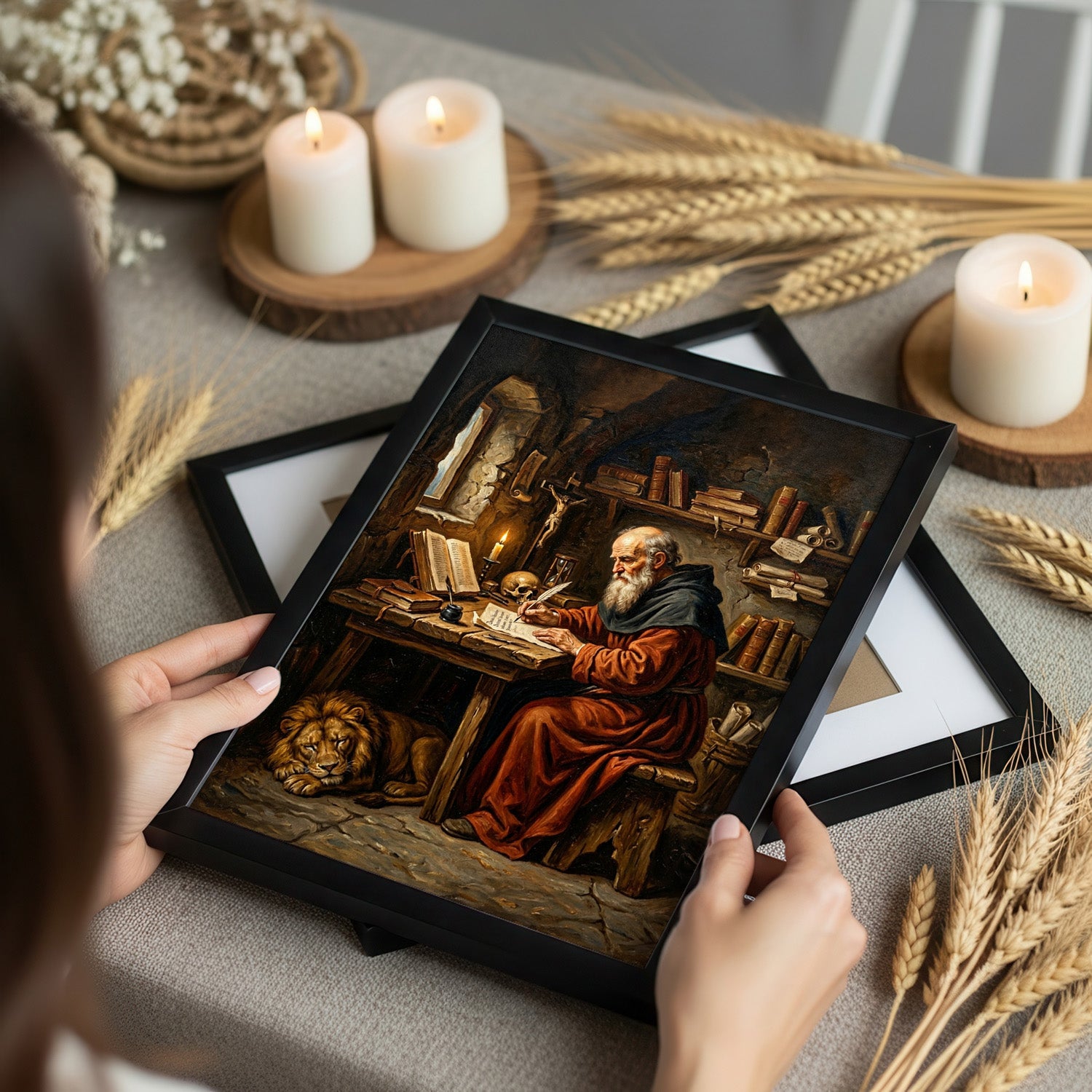 St. Jerome - Digital Print | High Resolution | Instant Access | Easy Download