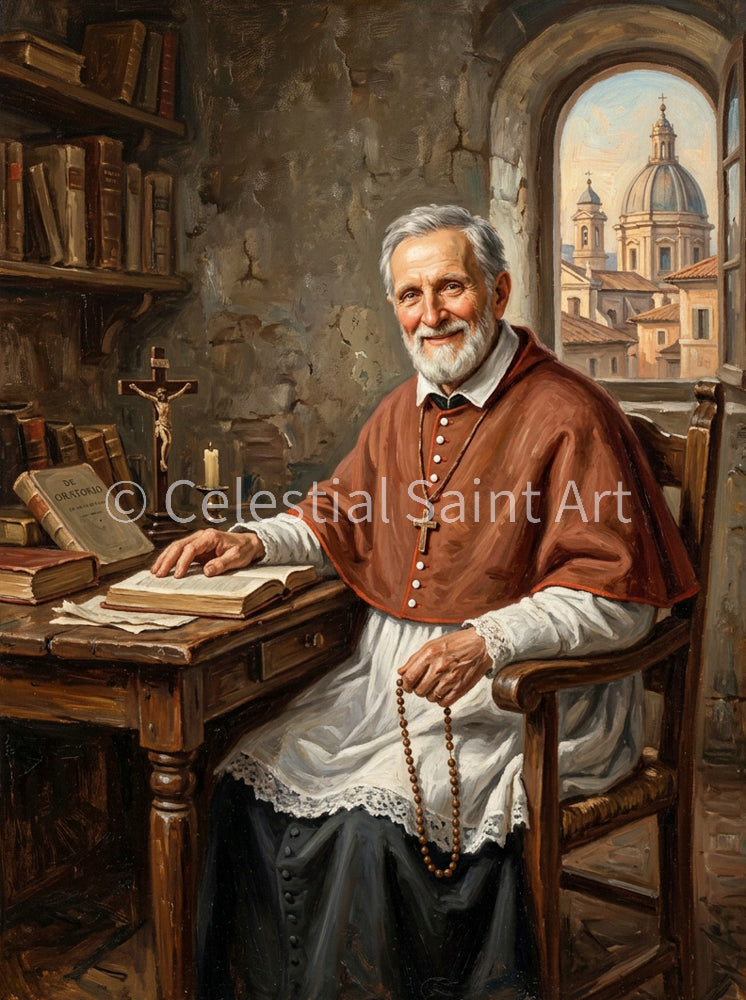 St. Philip Neri - Digital Print | High Resolution | Instant Access | Easy Download