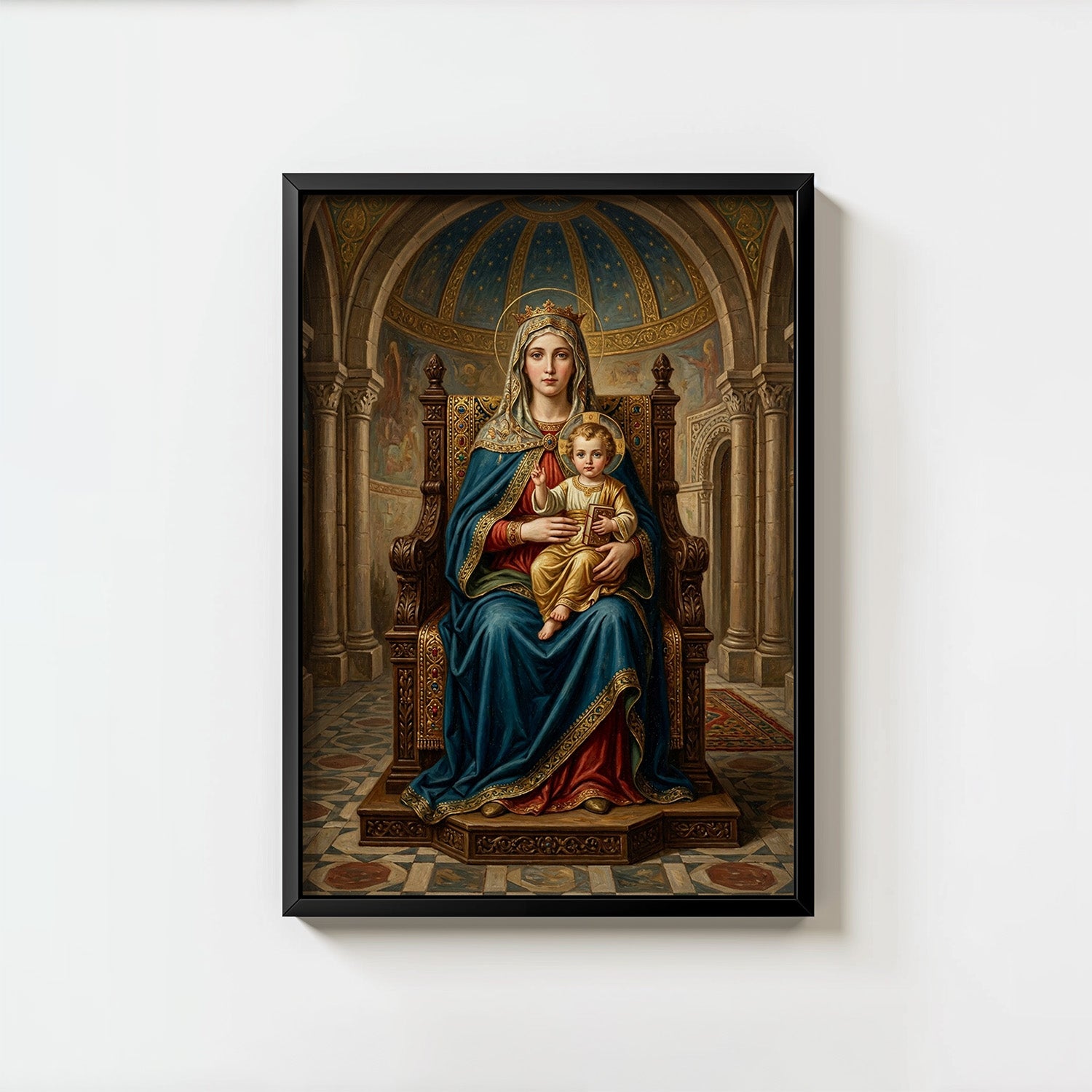 Our Lady Seat of Wisdom - Digital Print | High Resolution | Instant Access | Easy Download