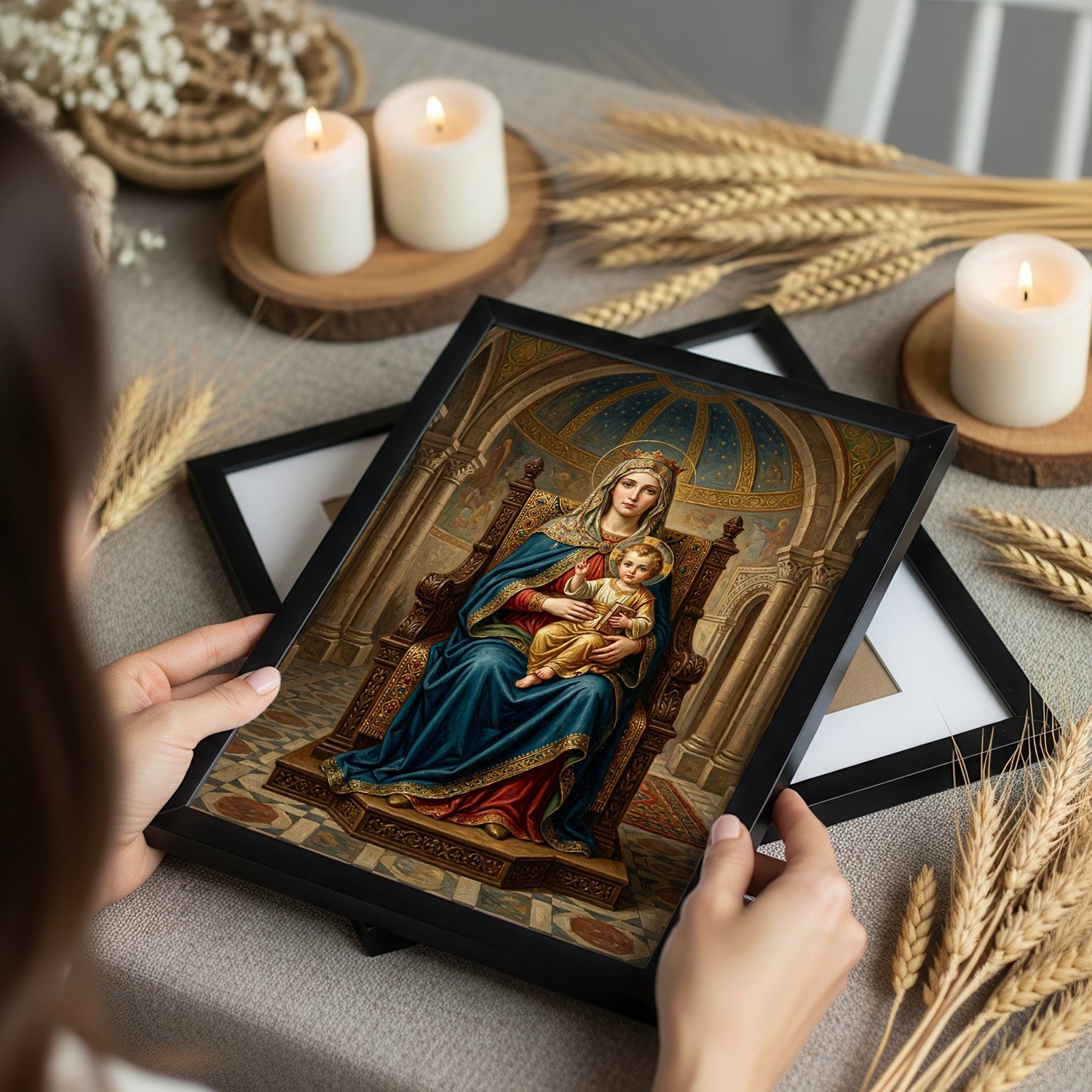 Our Lady Seat of Wisdom - Digital Print | High Resolution | Instant Access | Easy Download