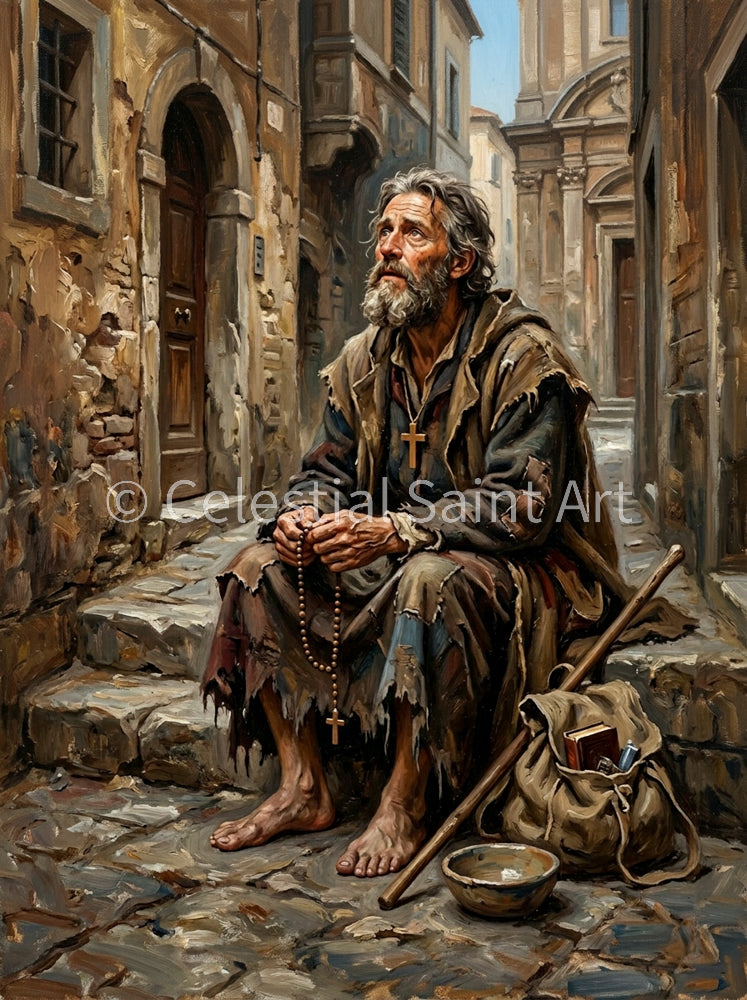 St. Benedict Joseph - Digital Print | High Resolution | Instant Access | Easy Download