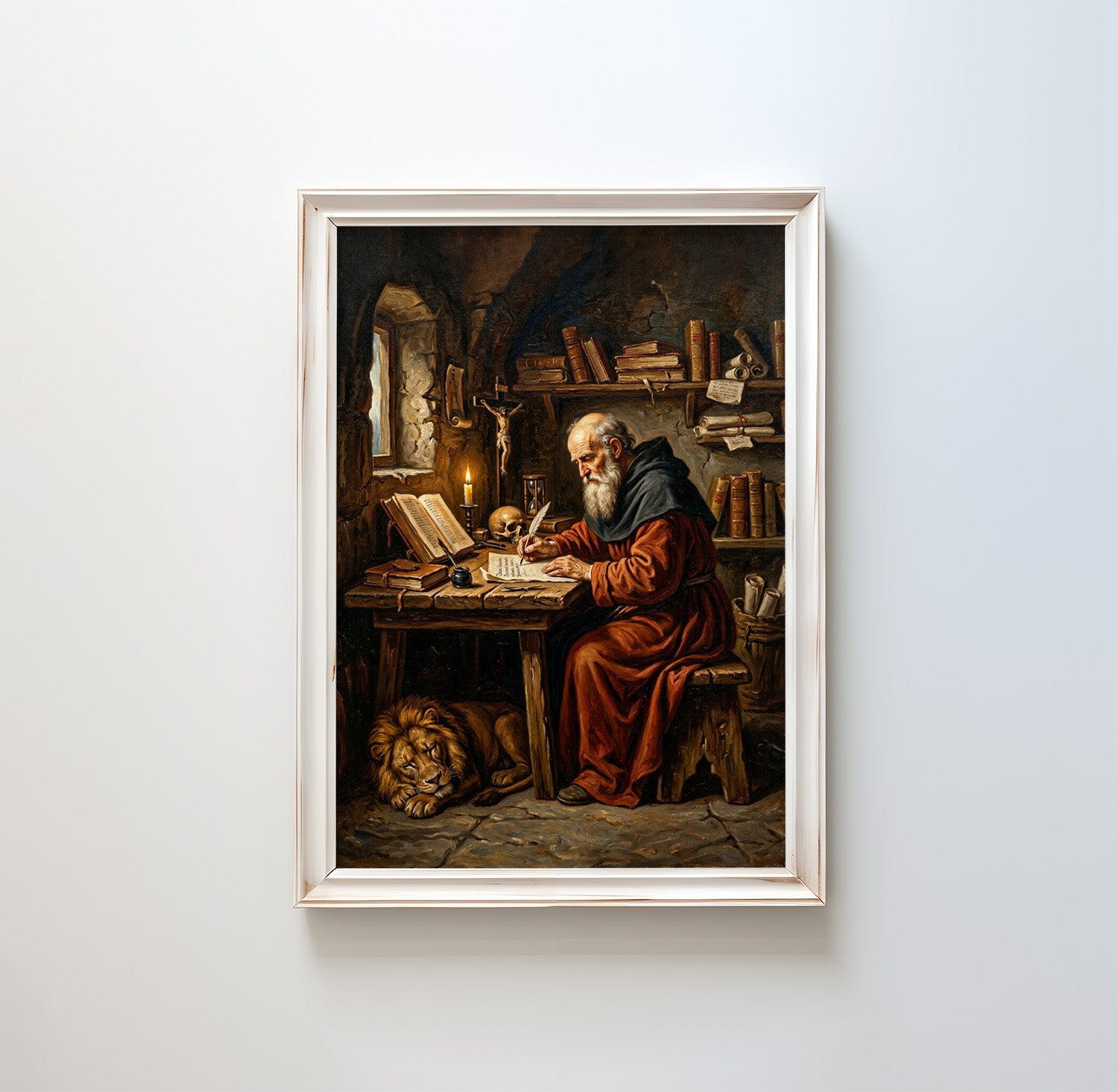 St. Jerome - Digital Print | High Resolution | Instant Access | Easy Download