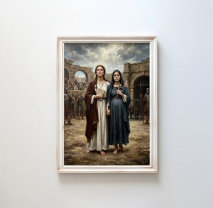 Sts. Perpetua and Felicity - Digital Print | High Resolution | Instant Access | Easy Download
