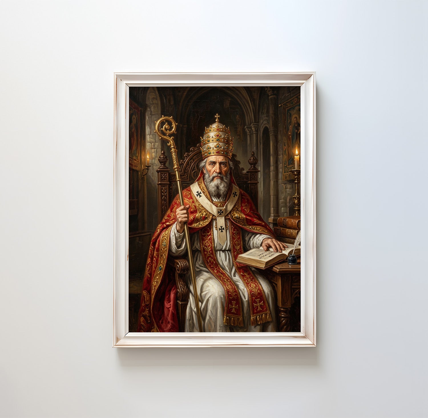 St. Gregory the Great - Digital Print | High Resolution | Instant Access | Easy Download