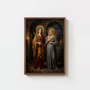 Sts. Perpetua and Felicity - Digital Print | High Resolution | Instant Access | Easy Download