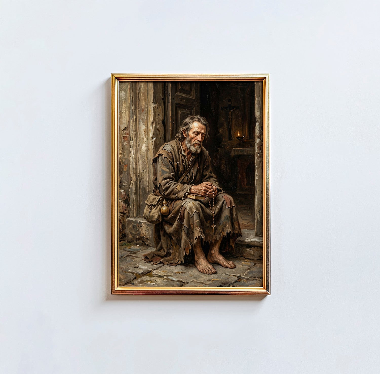 St. Benedict Joseph - Digital Print | High Resolution | Instant Access | Easy Download