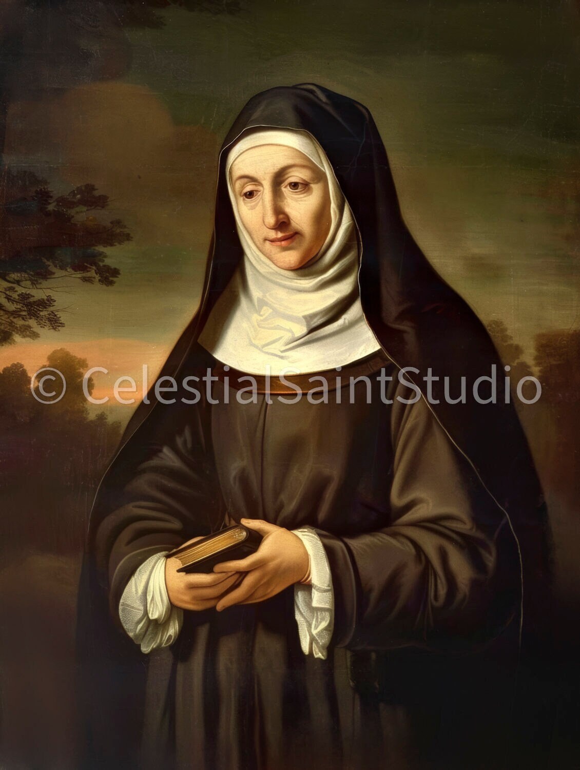 St. Louise de Marillac | Catholic Printable | Catholic Art | Patron Saint | Digital Download