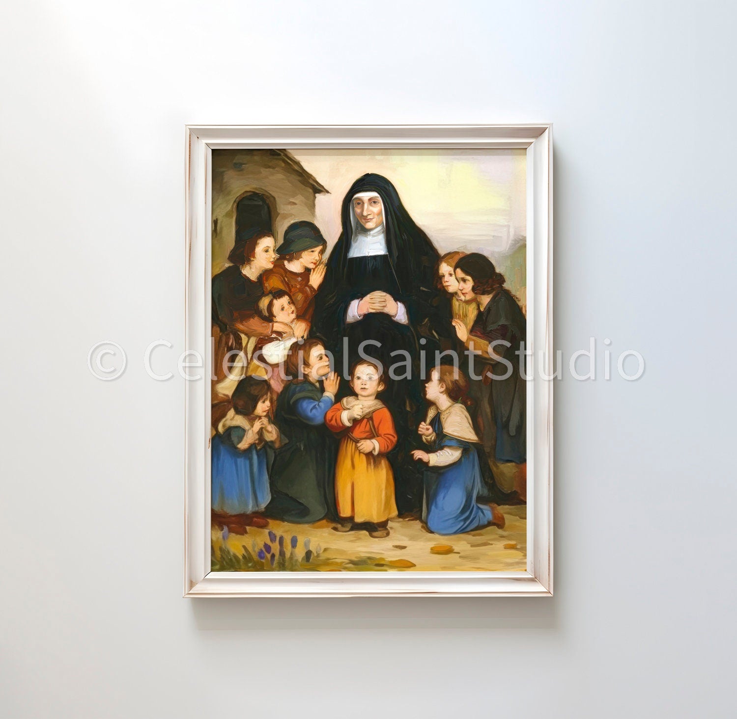 St. Louise de Marillac | Catholic Printable | Catholic Art | Patron Saint | Digital Download