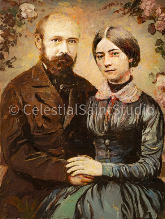 Saints Louis & Zelie Martin | Catholic Printable | Catholic Art | Digital Download