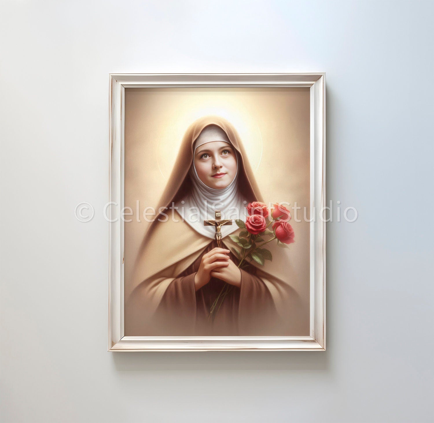 St. Therese of Lisieux | Catholic Printable | Catholic Art | Patron Saint | Digital Download