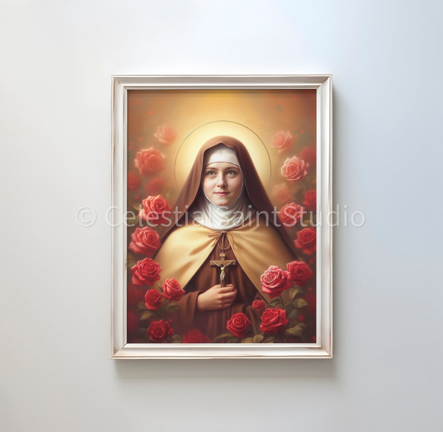 St. Therese of Lisieux | Catholic Printable | Catholic Art | Patron Saint | Digital Download