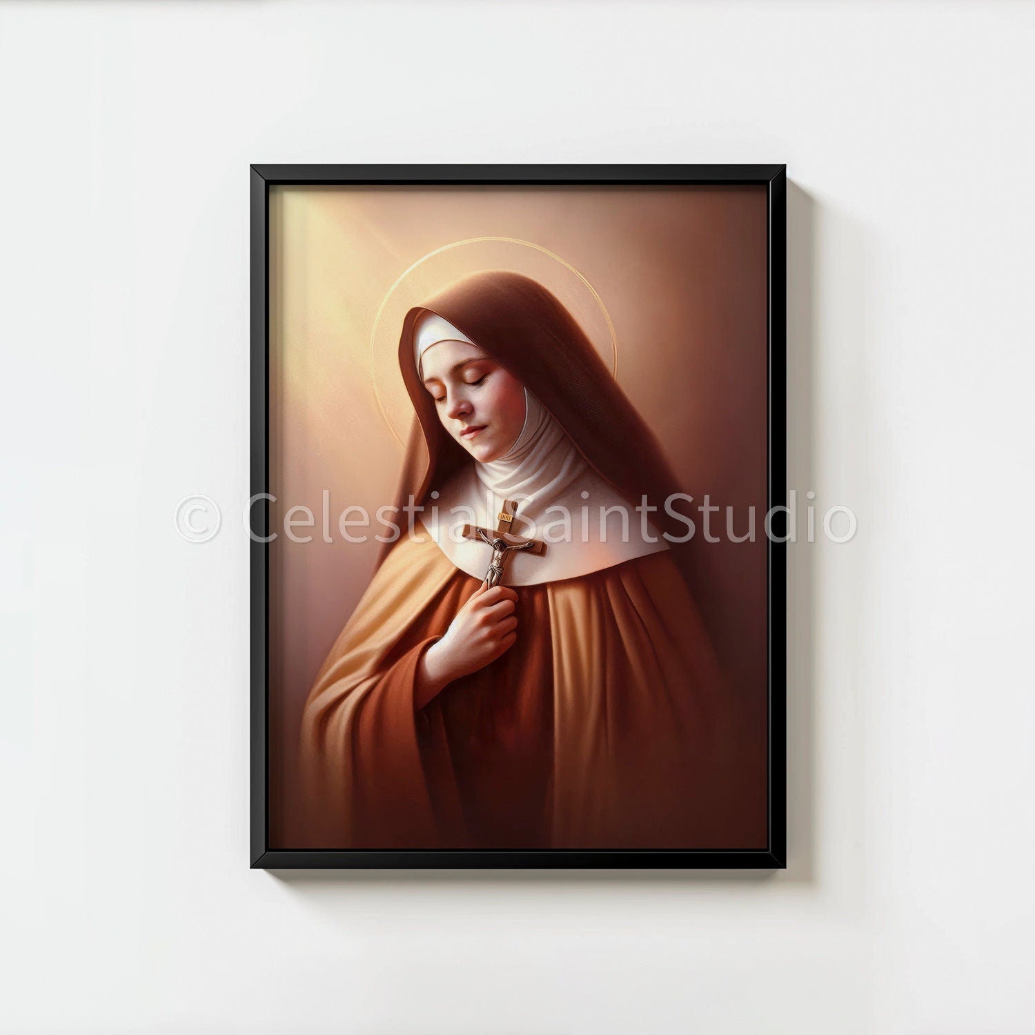 St. Therese of Lisieux | Catholic Printable | Catholic Art | Patron Saint | Digital Download