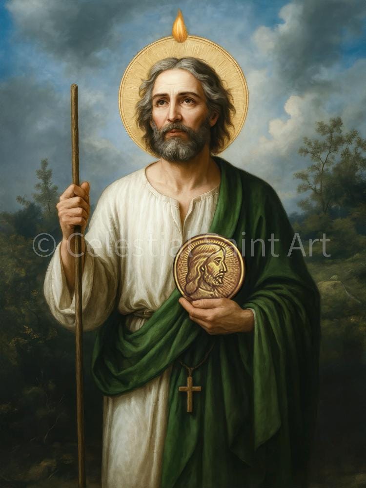 St. Jude Thaddeus - Digital Print