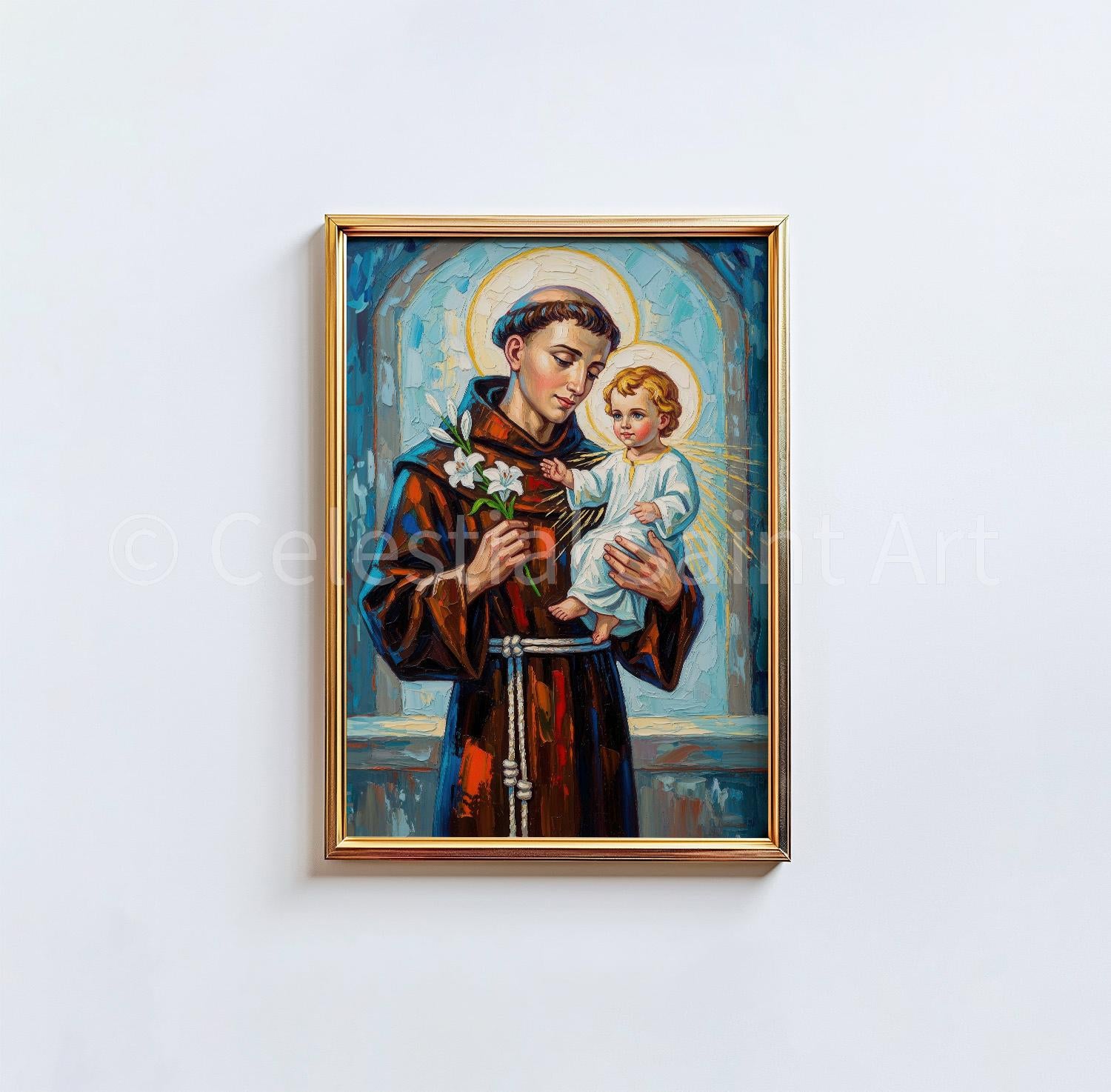 St. Anthony of Padua - Digital Print