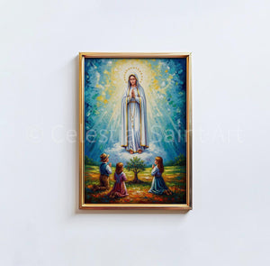 Our Lady of Fatima - Digital Print
