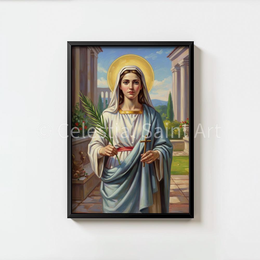 St. Bibiana - Digital Print