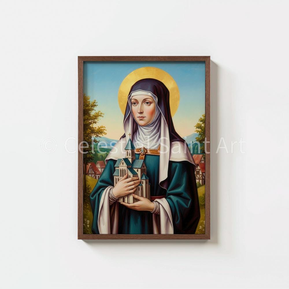 St. Emma - Digital Print