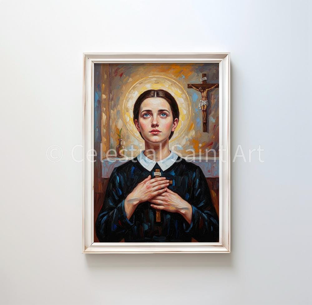 St. Gemma Galgani - Digital Print