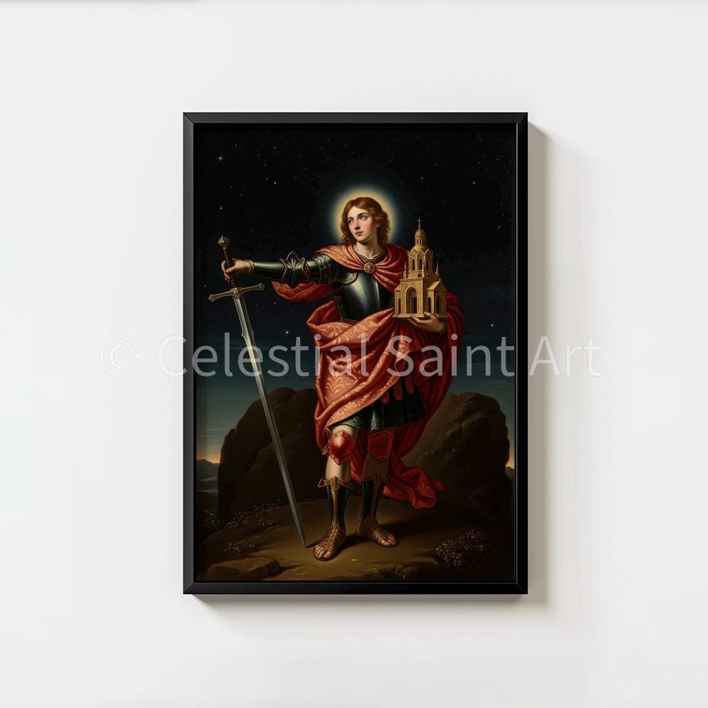 St. Michael the Archangel - Digital Print