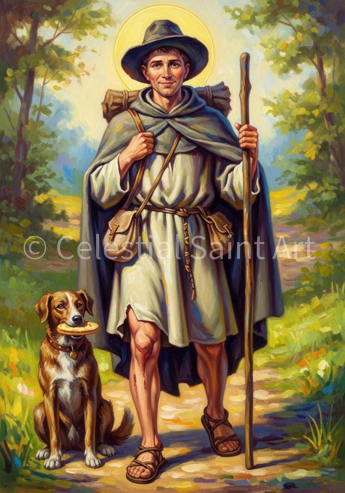 St. Roch - Digital Print