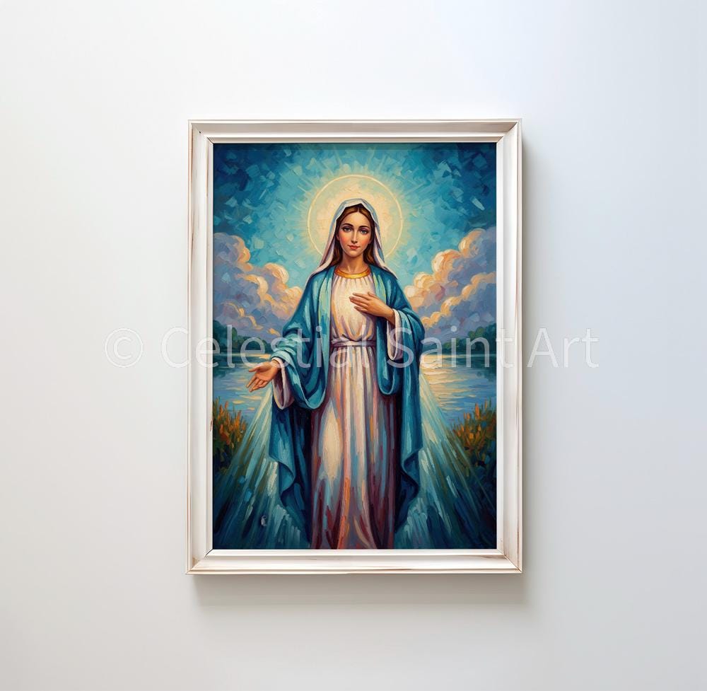 Our Lady of Mental Peace - Digital Print