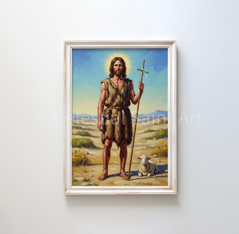 St. John the Baptist - Digital Print