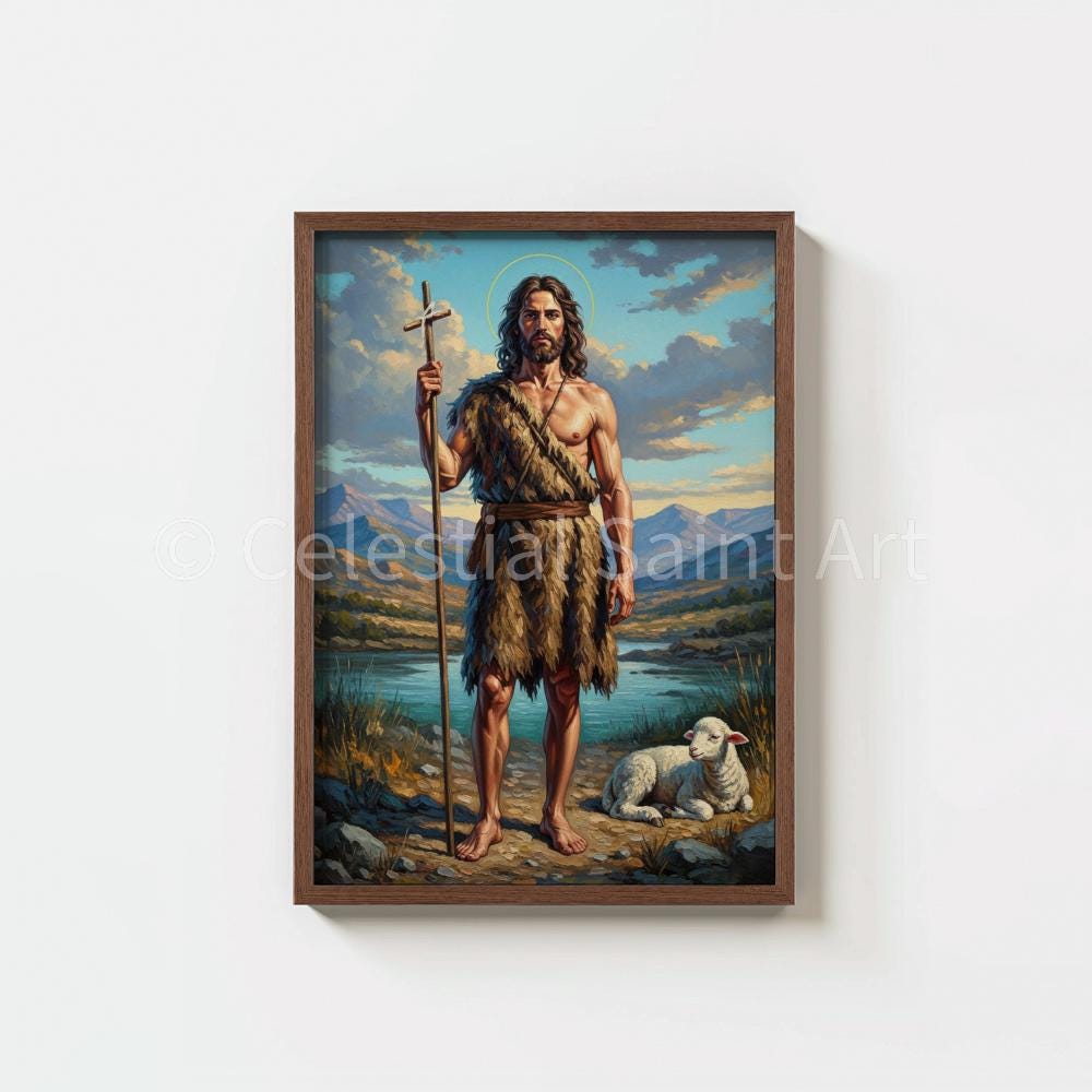 St. John the Baptist - Digital Print