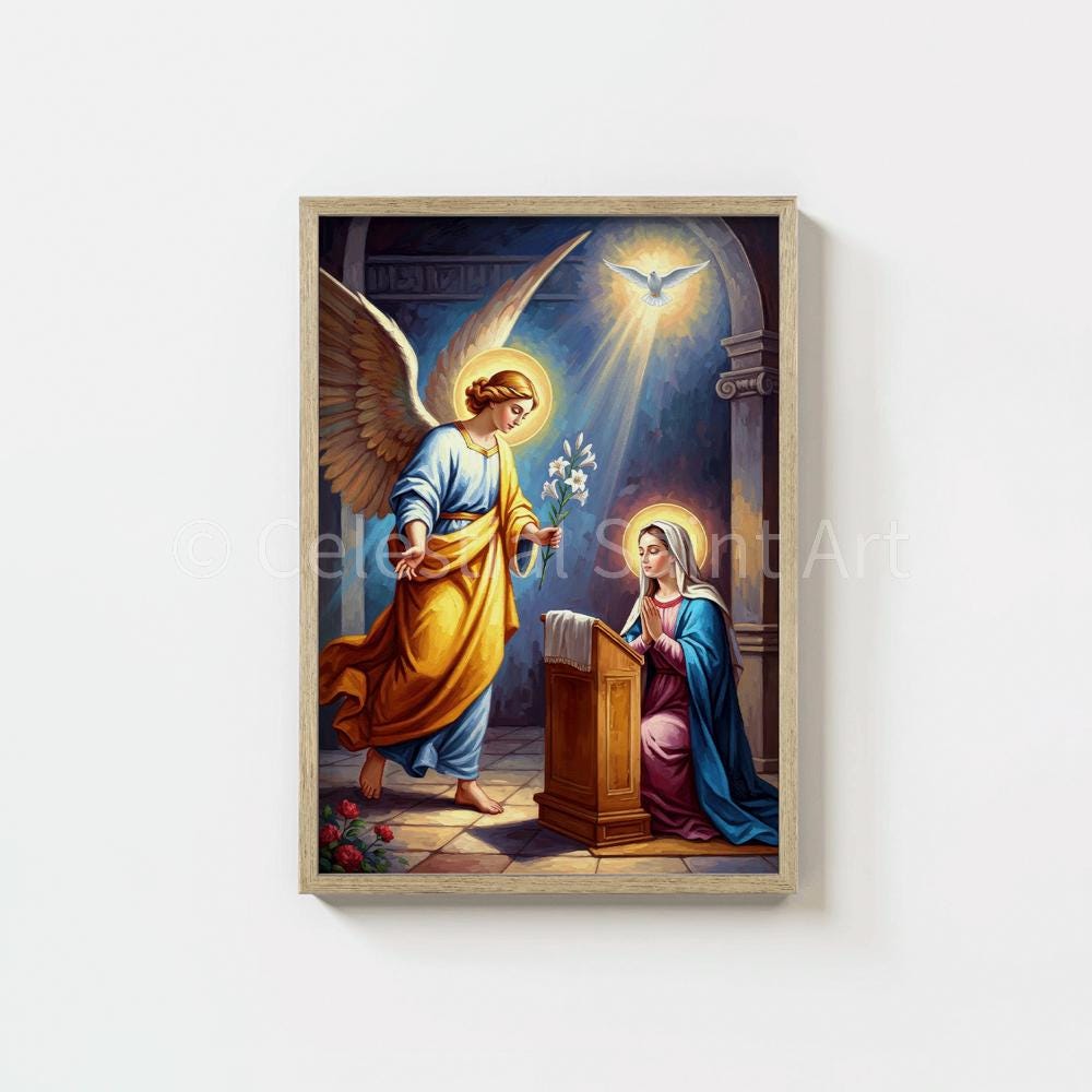 The Annunciation - Digital Print